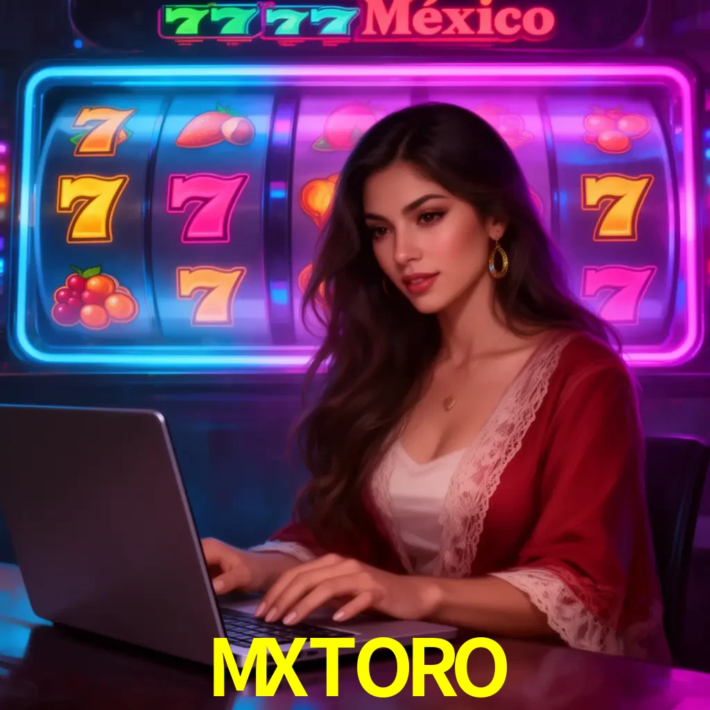 MXTORO Slots - tragamonedas, RTP y control Tragamonedas MXTORO con símbolos, saldo móvil y reglas de apuesta visibles
